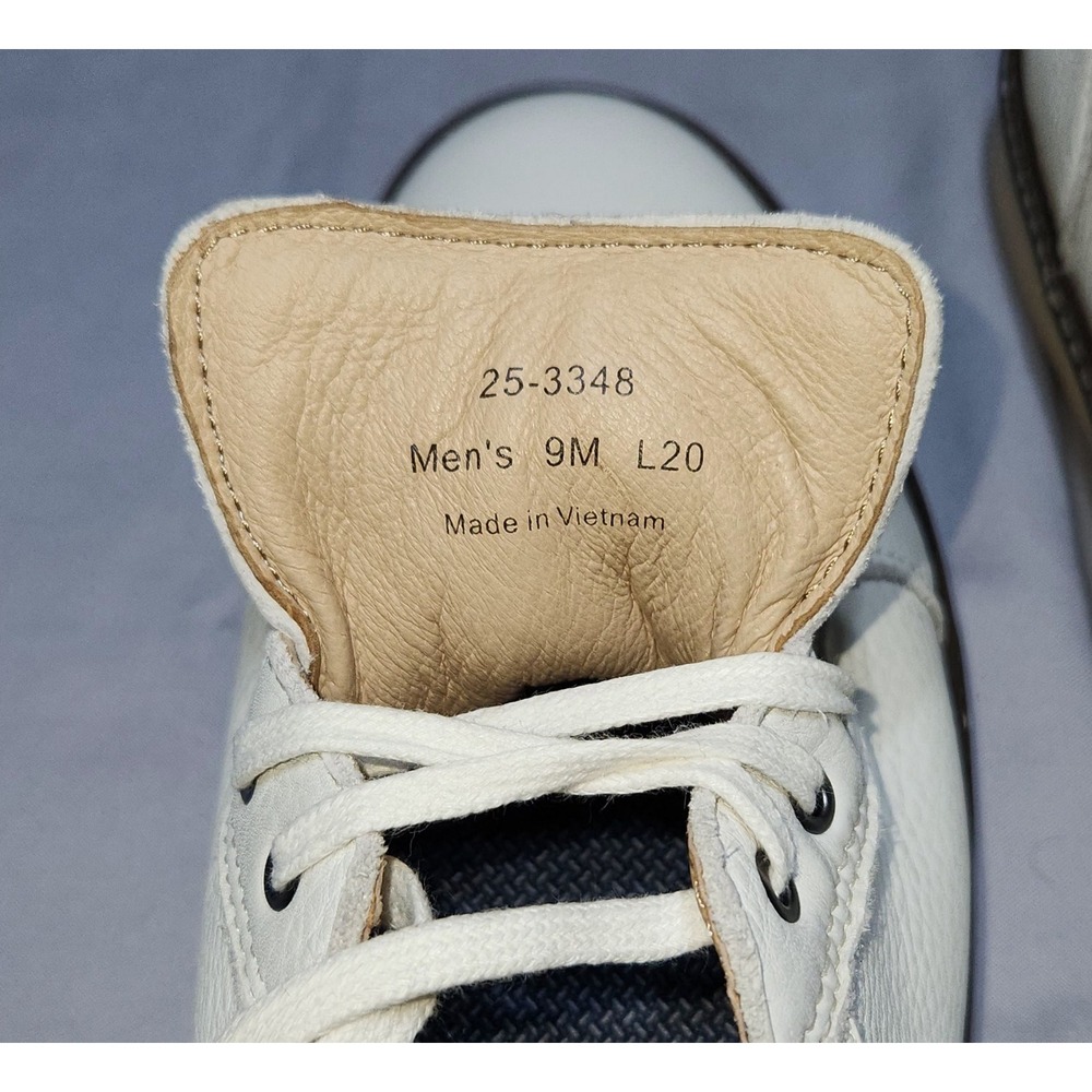 Johnston & Murphy Mens XC4 Prentiss White Leather Sneakers 25-3348 Size 9M - Picture 6 of 8